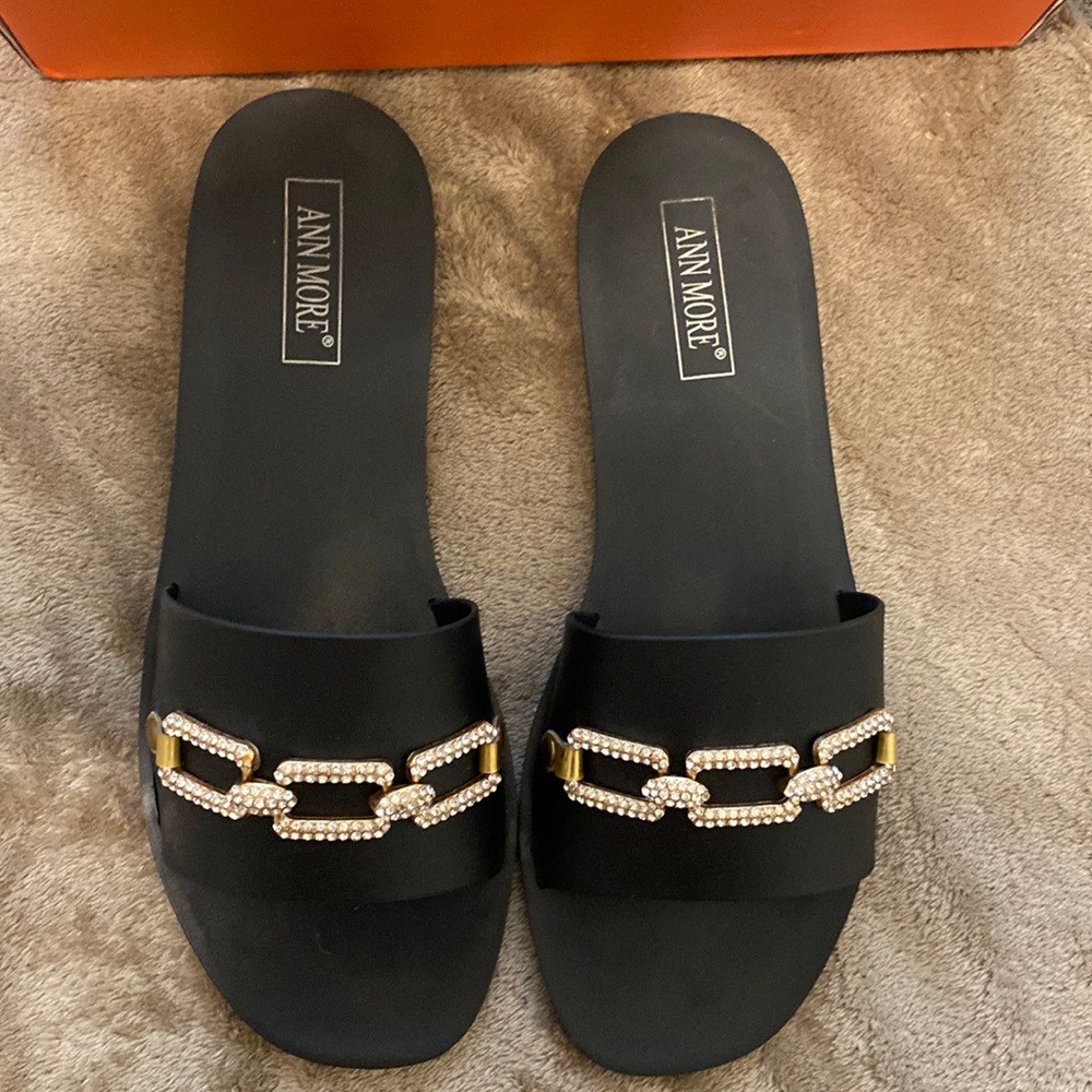 Black sandals